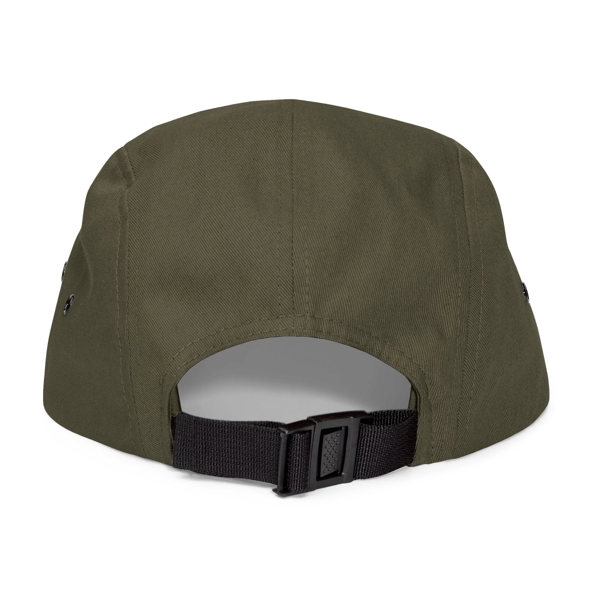 BILLY 5 Panel Cap (Black Horizontal Logo - Embroidery) — AVAILABLE IN 6 COLORS - Image 10