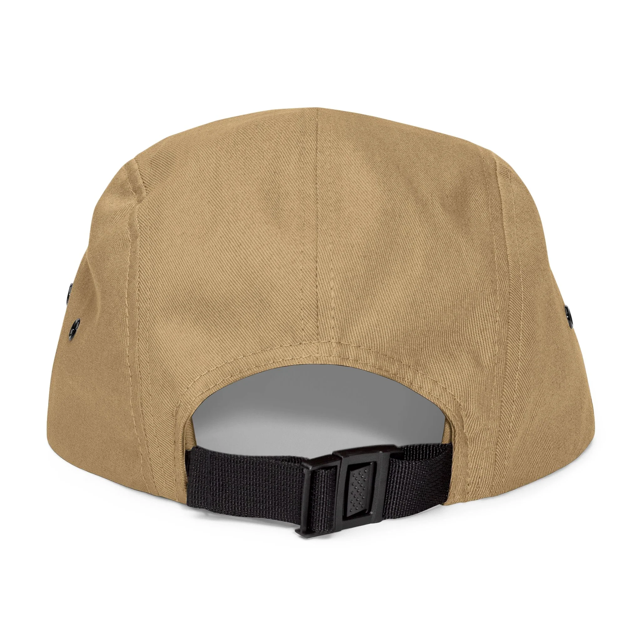 BILLY 5 Panel Cap (Black Horizontal Logo - Embroidery) — AVAILABLE IN 6 COLORS - Image 6