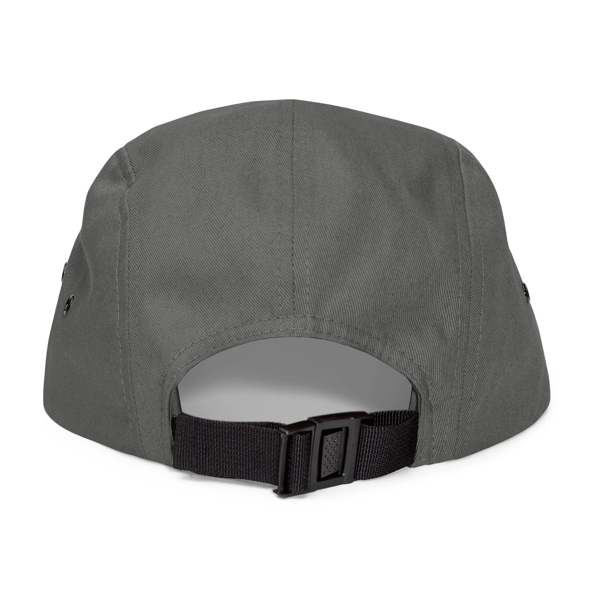 BILLY 5 Panel Cap (White Horizontal Logo - Embroidery) — AVAILABLE IN 6 COLORS - Image 12