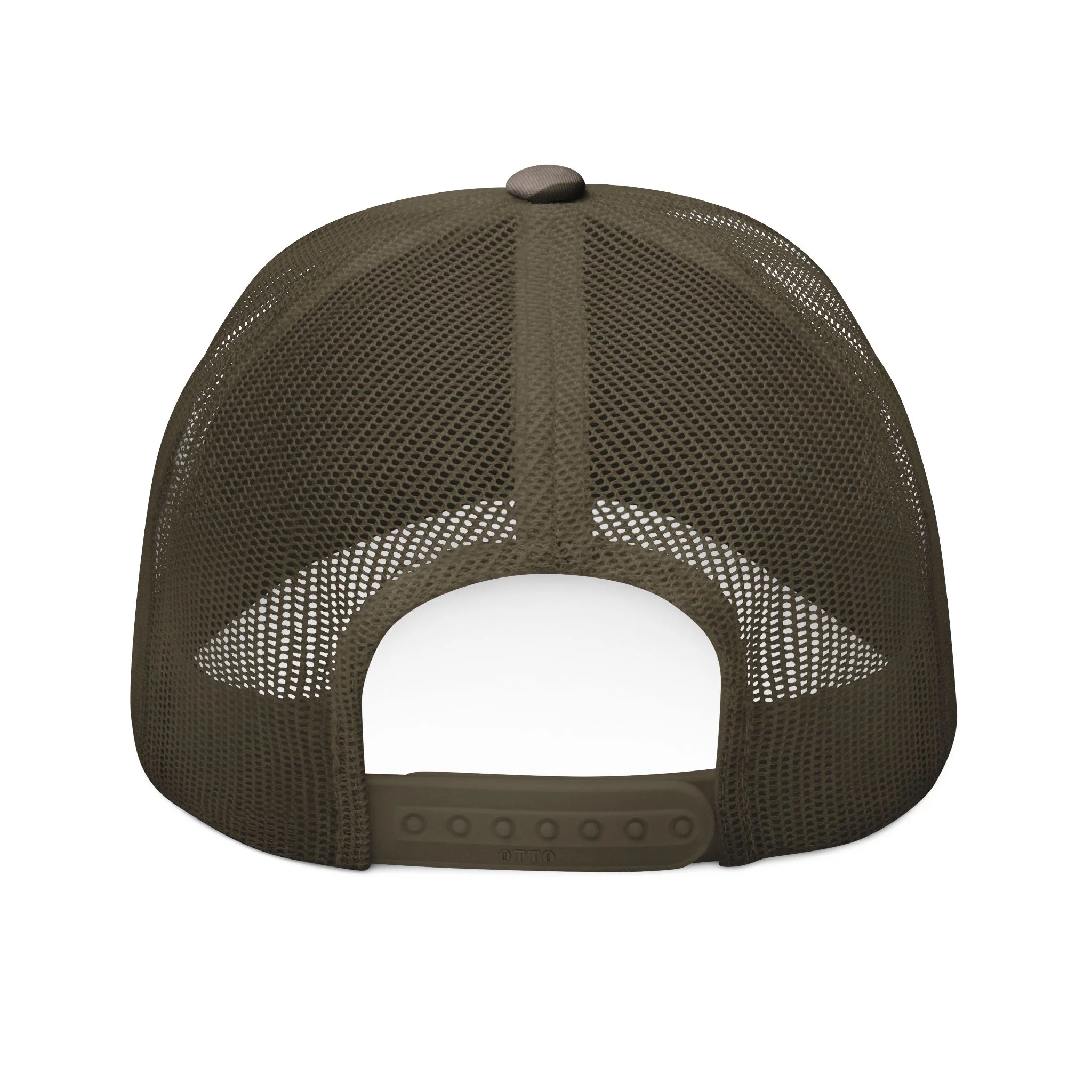 BILLY Camouflage Trucker Hat (Pink Horizontal Logo - Embroidery) - Image 4