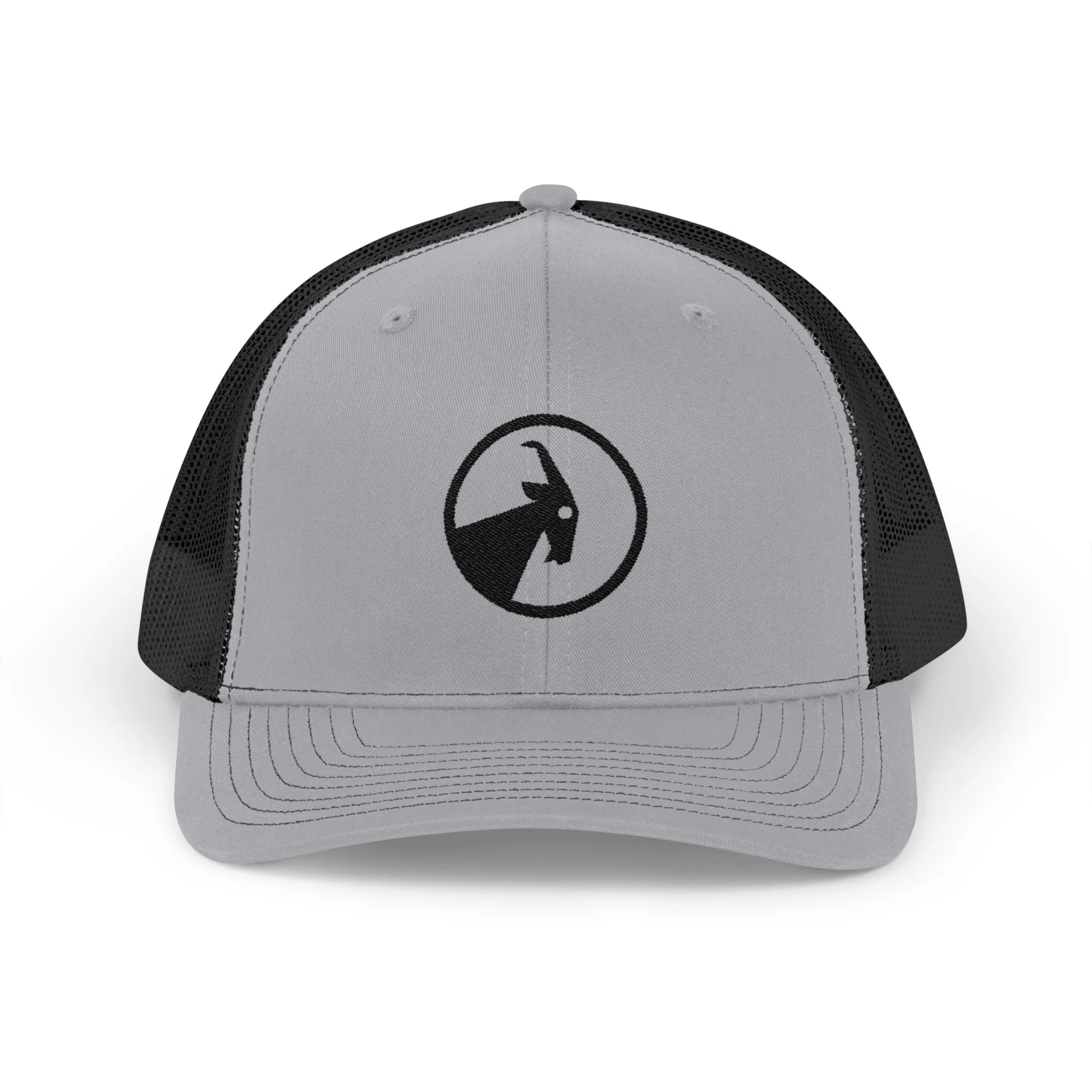 BILLY Snapback Trucker Cap (Black Goat - Embroidery) — AVAILABLE IN 8 COLORS - Image 7