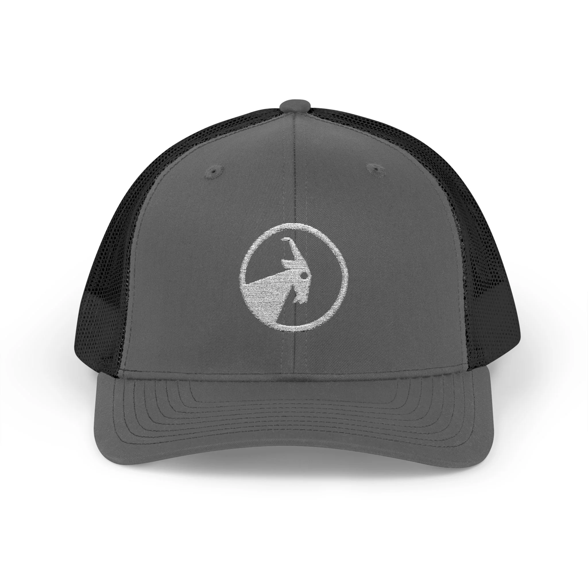 BILLY Snapback Trucker Cap (White Goat - Embroidery) — AVAILABLE IN 8 COLORS - Image 3