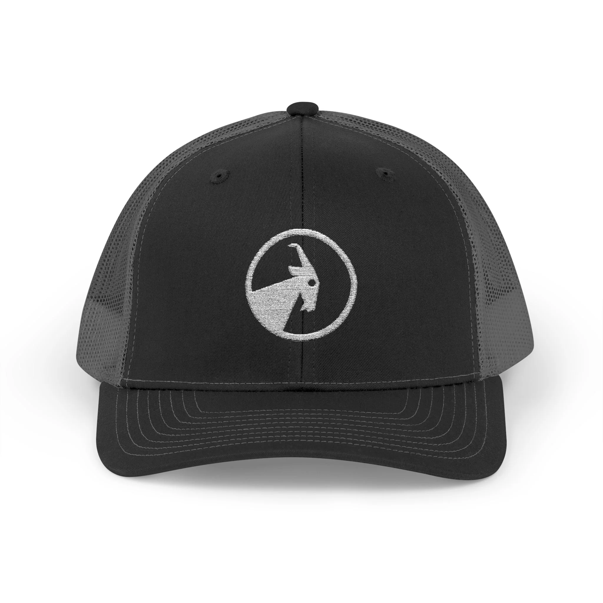 BILLY Snapback Trucker Cap (White Goat - Embroidery) — AVAILABLE IN 8 COLORS - Image 9