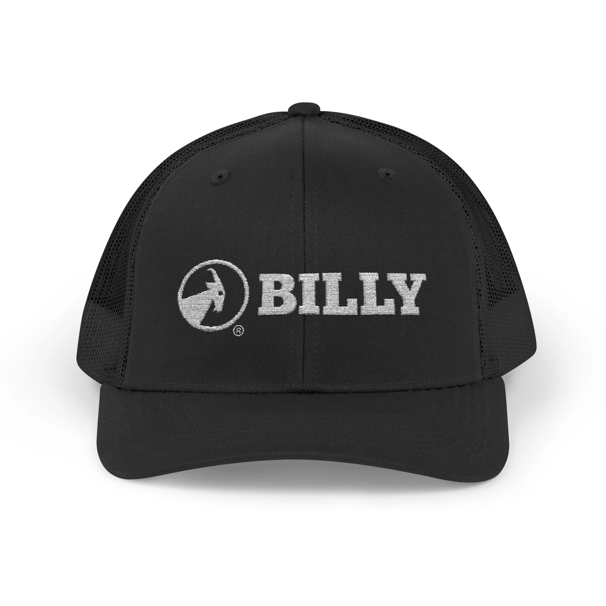 BILLY Snapback Trucker Cap (White Horizontal Logo - Embroidery) — AVAILABLE IN 8 COLORS - Image 9