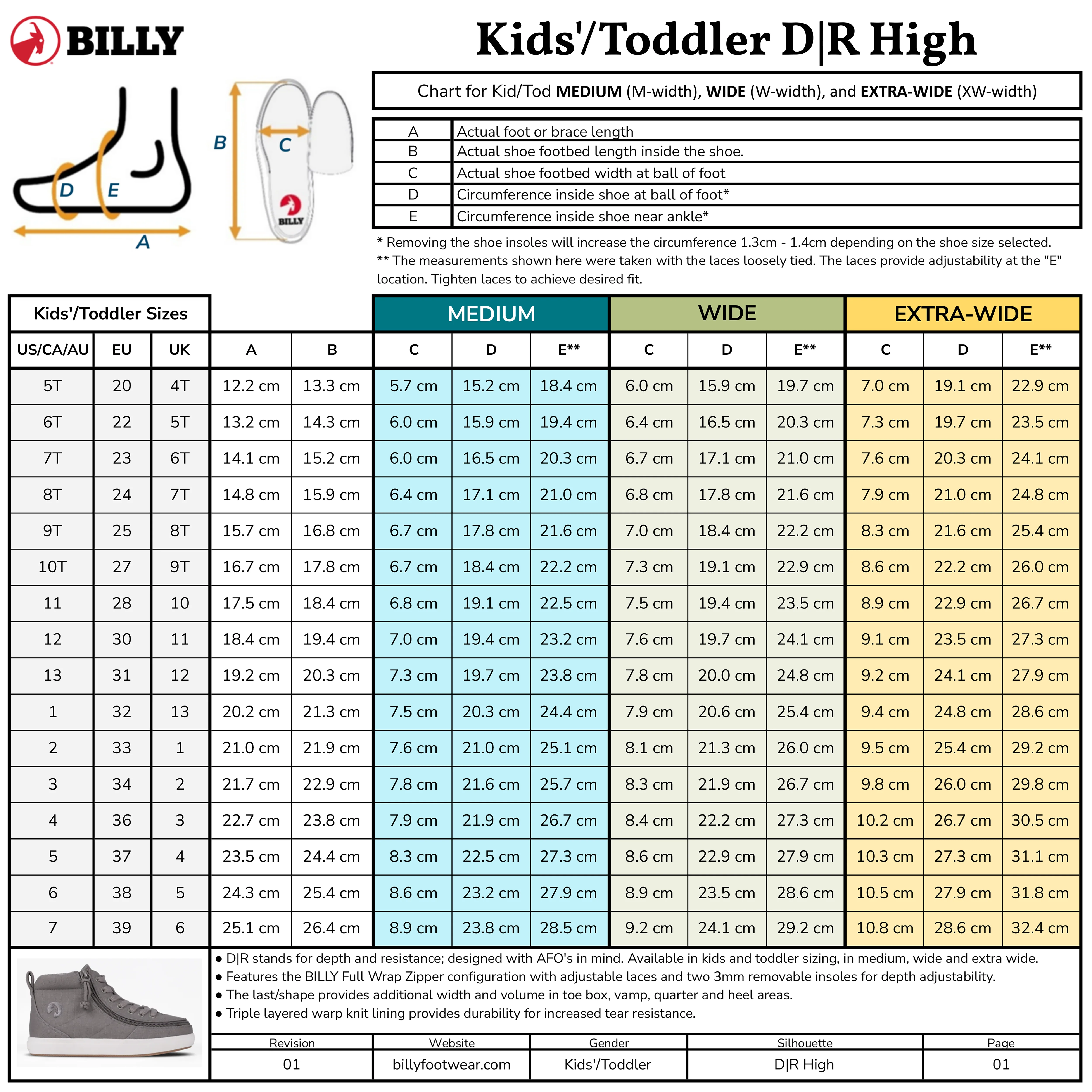 Dark Grey BILLY Classic D|R II High - Image 7