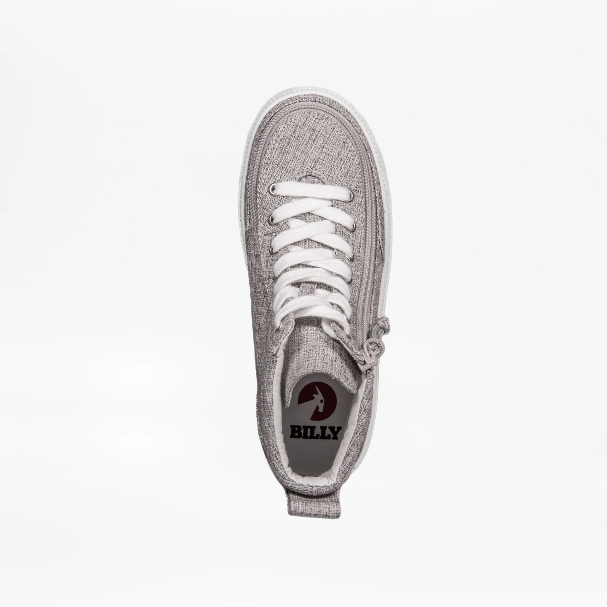 Grey Jersey BILLY Classic Lace High - Image 3