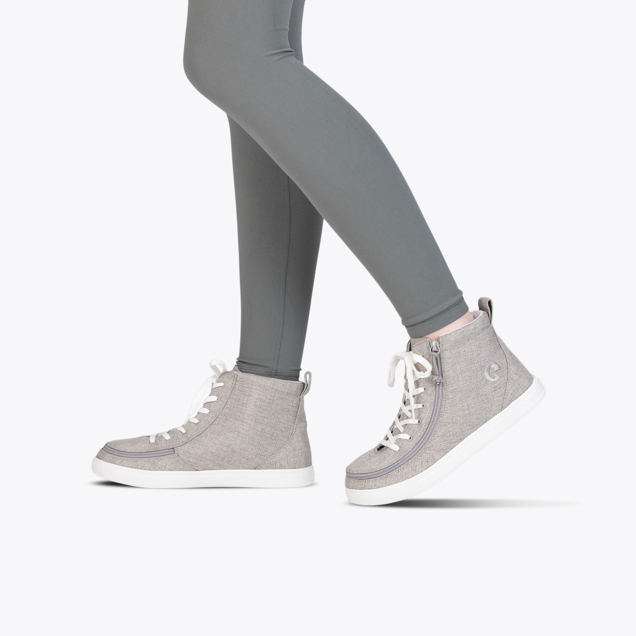 Grey Jersey BILLY Classic Lace High - Image 6